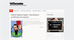 Desktop Screenshot of mrencuestas.info